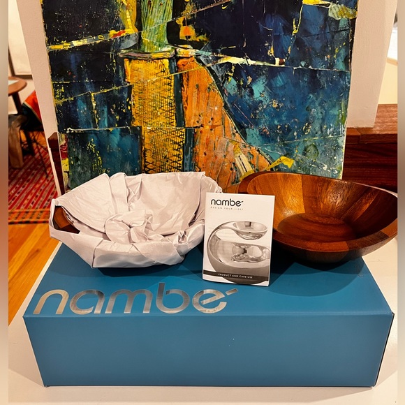 Nambe Other - NIB Nambe Braid Salad Bowls - set of 4